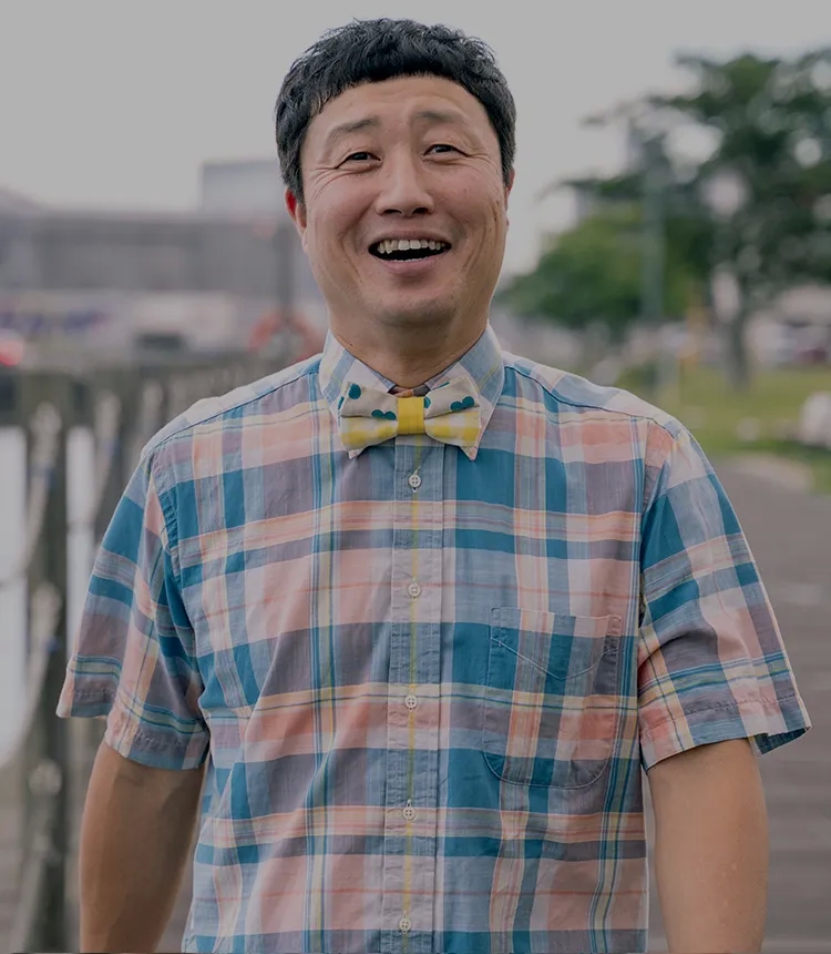 お笑い芸人 えとう窓口（Wエンジン）「30年ぶりにUターン。大分県民の親戚のおじさんとして、魅力いっぱいの“おおいたの窓口”になりたい」｜with PEOPLE 縁ある人たち｜koji note[三和酒類株式会社]