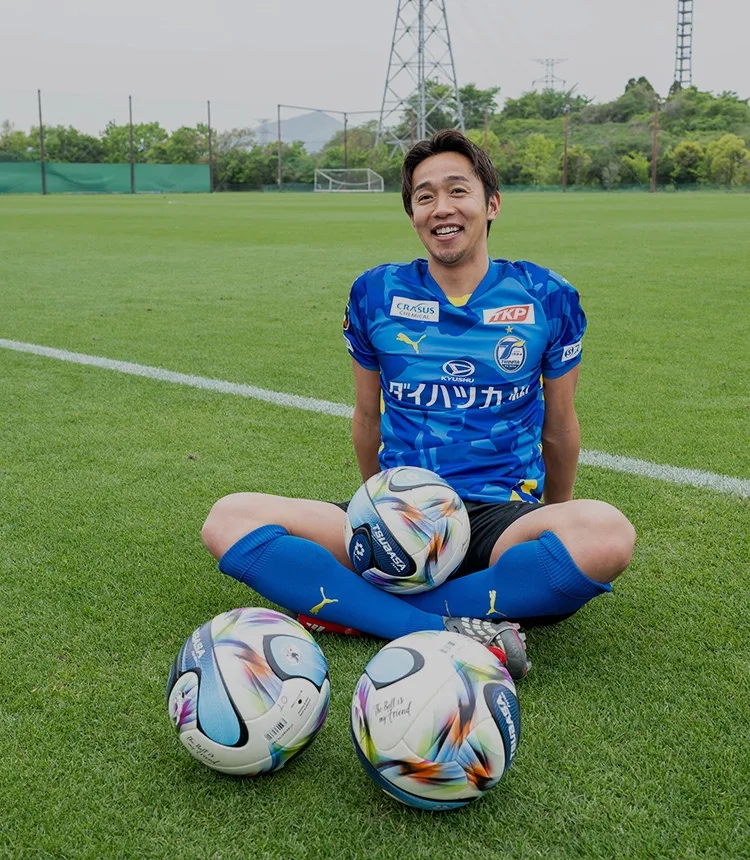 プロサッカー選手（大分トリニータ）　清武弘嗣「シンプルにサッカーを楽しんでいる姿を大分の子どもたちに見てほしい」｜with PEOPLE 縁ある人たち｜koji note[三和酒類株式会社]