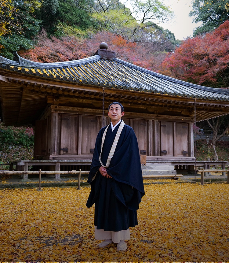 河野順祐「スローフードの食事のこともお寺のこととつながっているんやな」｜with PEOPLE 縁ある人たち｜koji note[三和酒類株式会社]