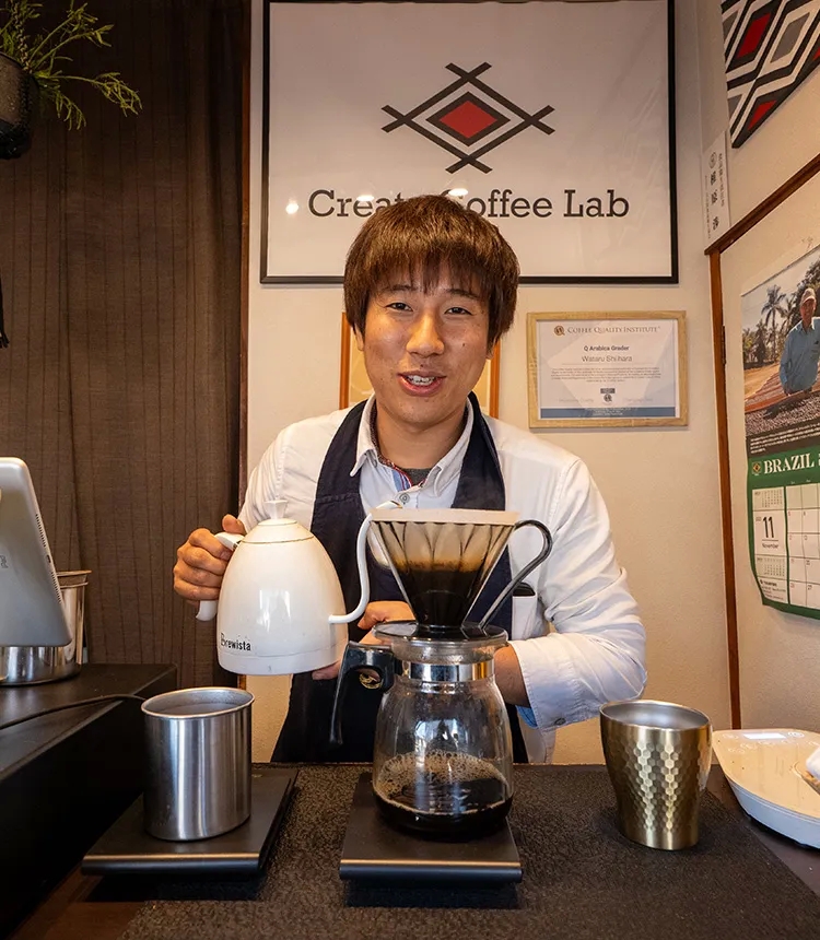 椎原渉「ルワンダで得た“グローカル”な視点で、コーヒーを軸に地域課題解決に貢献したい」｜with PEOPLE 縁ある人たち｜koji note[三和酒類株式会社]