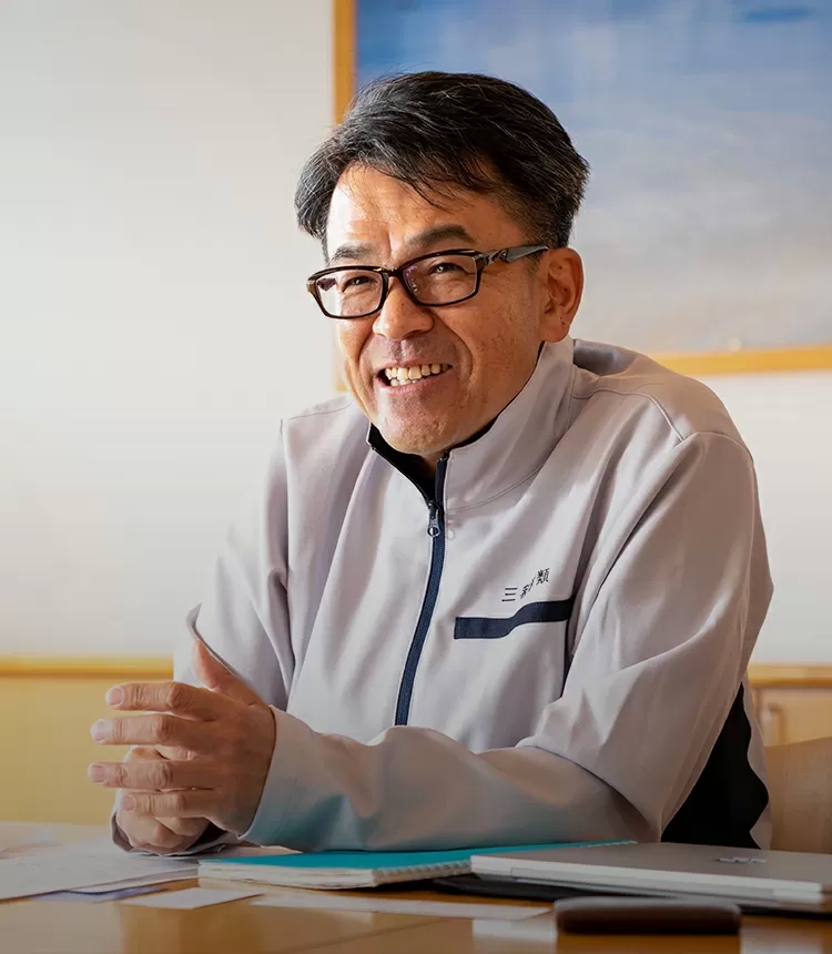 丸尾剛「酒づくりの3本柱は、素材のよさ、加工のよさ、そして、つくる人の誠意だと思う」｜by SANWA SHURUI 三和酒類の酒造り｜koji note[三和酒類株式会社]