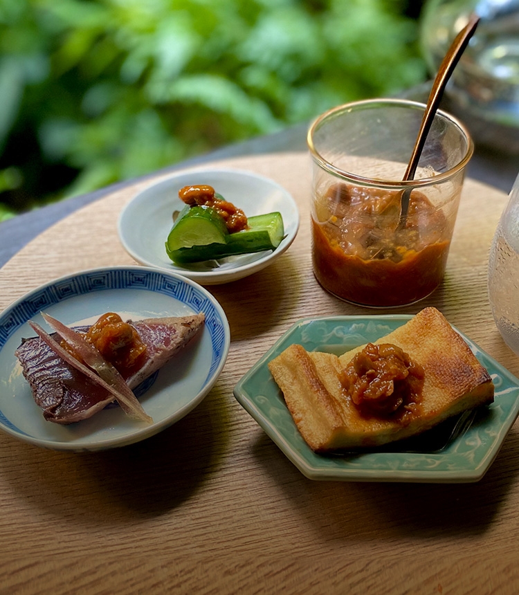 井澤由美子「炙った鰹や豆腐にぴったり。こくとうまみを凝縮した納豆醬」｜think KOJI 麹文化と発酵｜koji note[三和酒類株式会社]