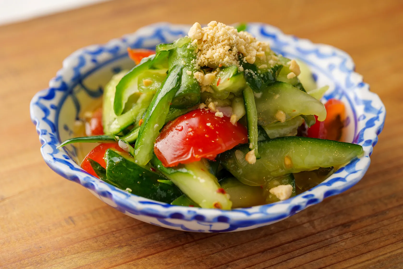 野菜もたっぷり食べられる、いかの塩辛タイ風アレンジレシピ