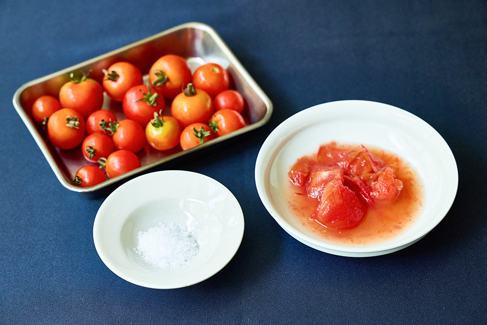 トマトと塩だけで作る発酵トマト