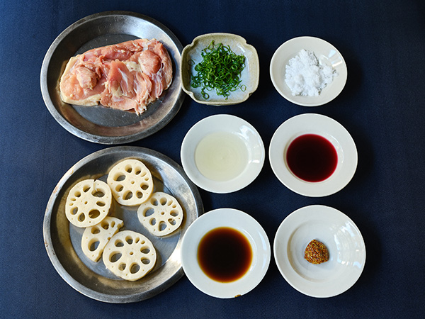 イタリアン照り焼きチキンの材料