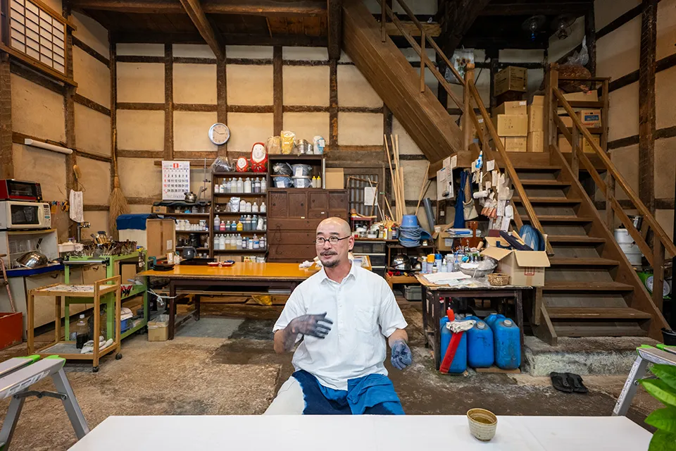 「紺屋そめかひ」の辻岡快さん