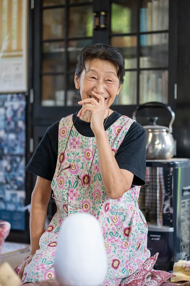 ごとう姫だるま工房の後藤久美子さん